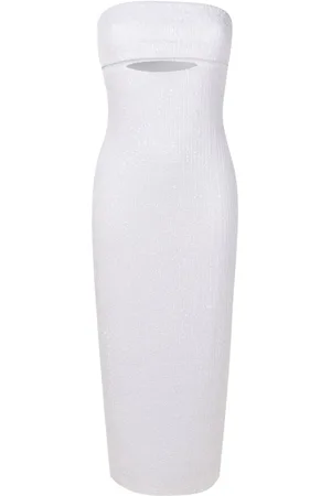 Gloria Coelho Sequin-embellished tube dress
