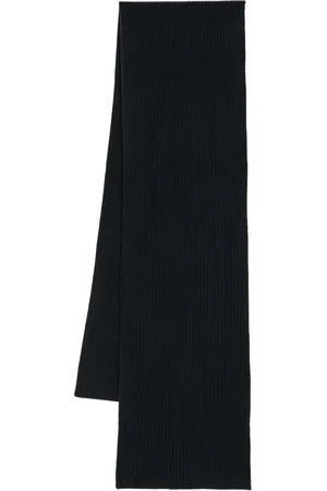 N.PEAL Ribbed-knit cashmere scarf