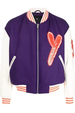 Y-3 Graphic-print bomber jacket