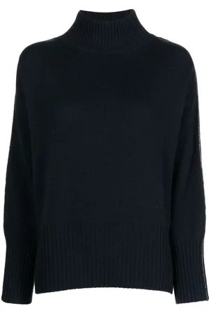 N.PEAL Roll-neck long-sleeve jumper