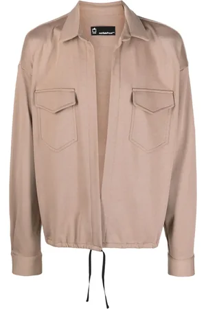 Styland Open-front drop-shoulder jacket