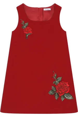 Dolce & Gabbana Rose-embroidered dress
