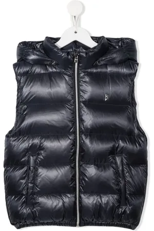 HERNO Logo-plaque padded gilet