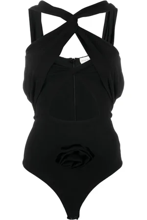 MAGDA BUTRYM Twisted cut-out bodysuit