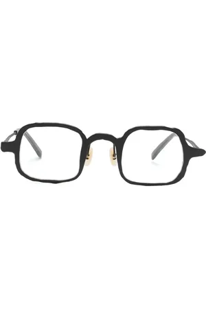 MASAHIROMARUYAMA Square-frame titanium glasses