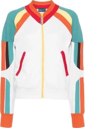 Kolor Colour-block zip-up jacket