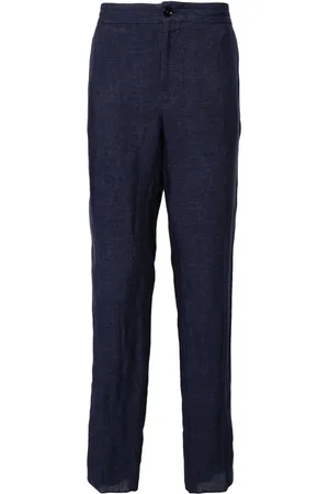 Ermenegildo Zegna Drawstring-waist linen chinos