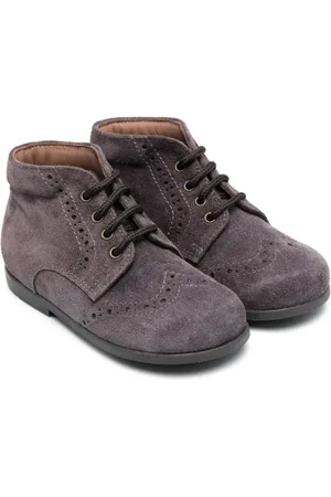 PèPè Lace-up suede boots