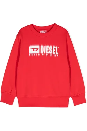 Diesel Logo-print cotton sweatshirt