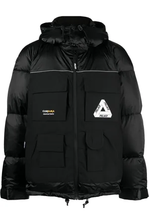 JUNYA WATANABE X Palace hooded puffer jacket