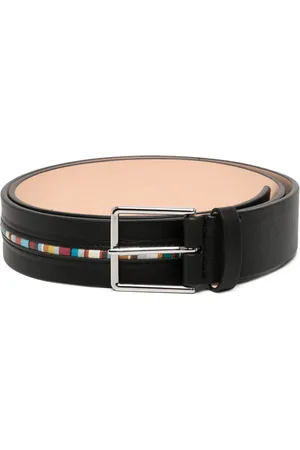 Paul Smith Signature-stripe leather belt