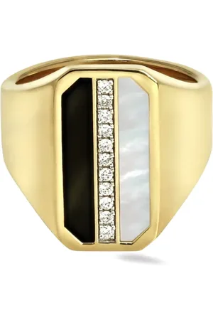 Lark & Berry 18kt yellow Eclipsis diamond ring