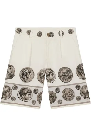 Dolce & Gabbana Coin-print Bermuda shorts