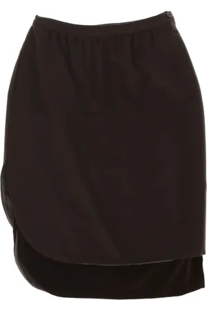 VALENTINO GARAVANI 1980s layered skirt