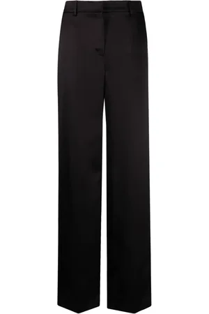 MAGDA BUTRYM Satin straight-leg trousers