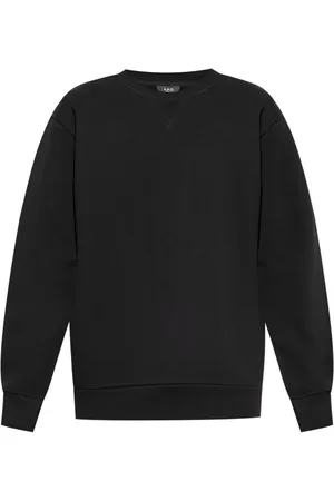 A.P.C. V-insert cotton sweatshirt