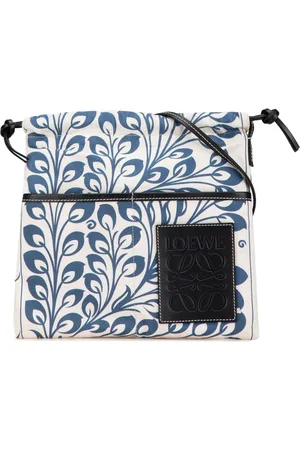 Loewe 2019 Anagram Canvas Drawstring crossbody bag