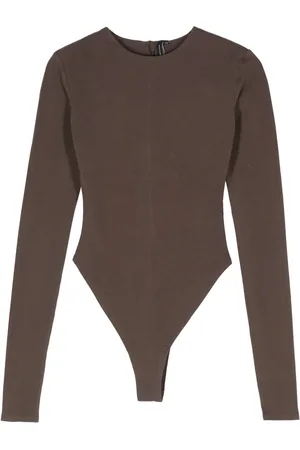 Entire Studios Round-neck jersey bodysuit