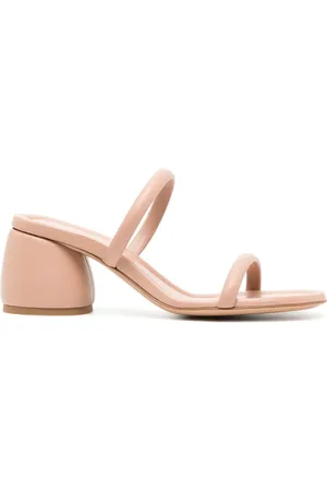 Gianvito Rossi 60mm block-heel leather sandals