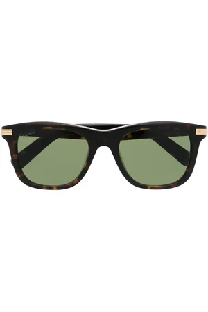 Cartier Tortoiseshell square-frame sunglasses