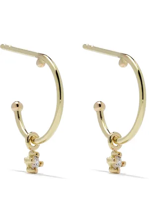 WOUTERS & HENDRIX 18kt diamond hoop earrings