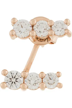 ALINKA 18kt rose LARA diamond left earring