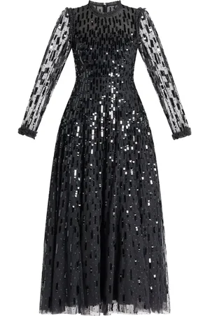 Needle & Thread All-over sequin embellished dress