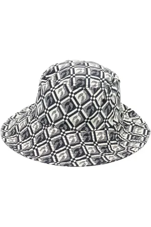 Marine Serre Logo-jacquard bucket hat