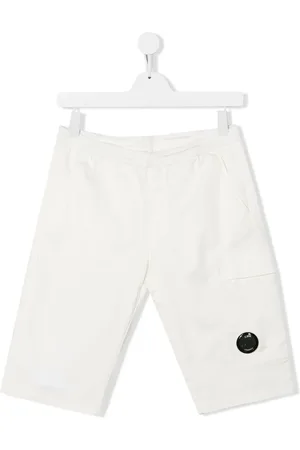 C.P. Company TEEN Lens-detail cargo shorts