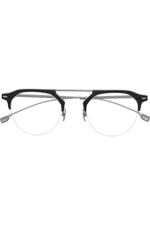 HUGO BOSS Geometric-frame glasses
