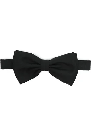 LARDINI Crepe bow tie
