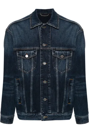 Dolce & Gabbana Logo-plaque denim jacket
