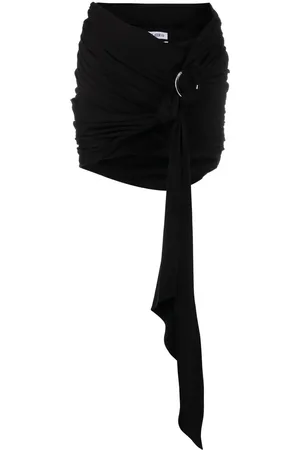 The Attico Tie-waist miniskirt