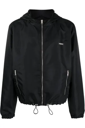 COPERNI Satin-finish hooded jacket