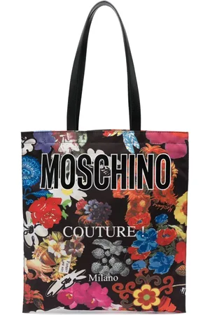 Moschino Large floral-print tote bag