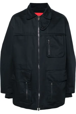 FERRARI Quilted cargo coat