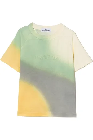 Stone Island Tie-dye logo T-shirt