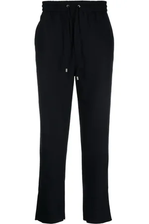 Etro Drawstring-waist wool trousers