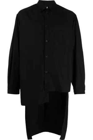 YOHJI YAMAMOTO Asymmetric cotton shirt