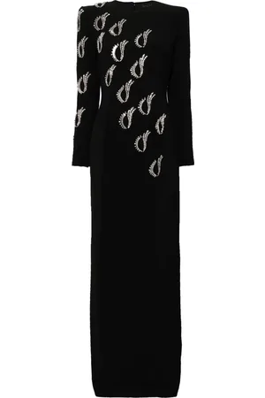 Jenny Packham Jealous crystal-embellished maxi dress