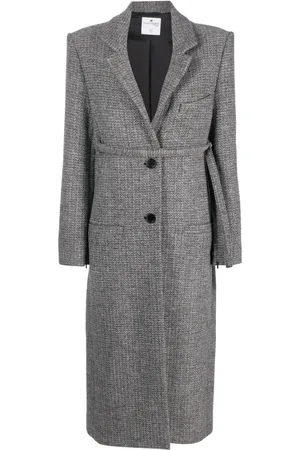 Courrèges Strap-detail tailored coat