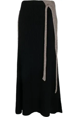 OTTOLINGER Ribbed-knit boucle maxi skirt
