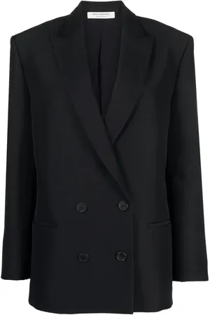 Serafini Notched-lapel double-breasted blazer