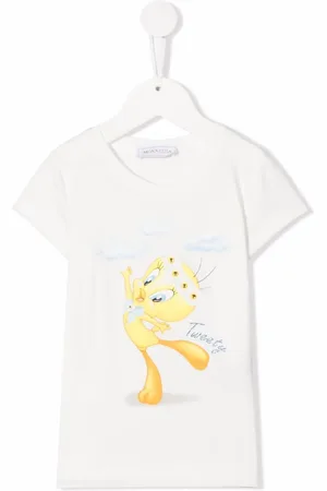 MONNALISA Tweety-print cotton T-Shirt