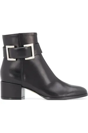 Sergio Rossi Buckle ankle boots