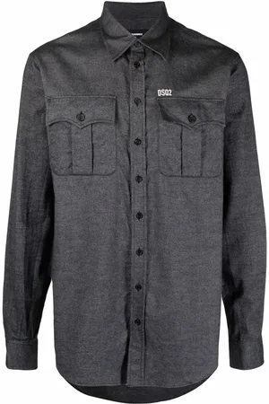 Dsquared2 Twill button front shirt