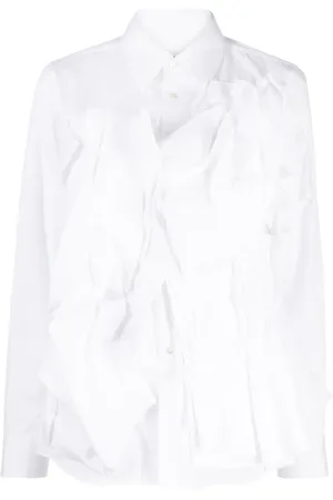 Comme des Garçons Appliqué-detail long-sleeve shirt