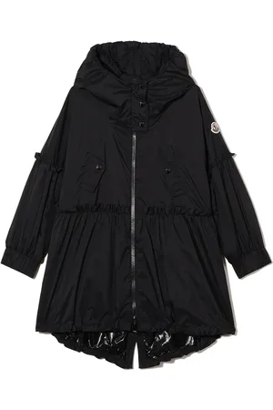Moncler Bebiane ruffled parka coat