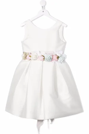 Mimilù Flower-applique detail dress