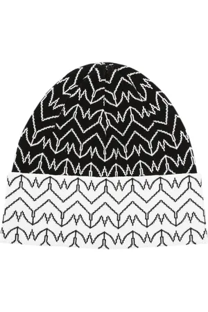 Patrizia Pepe Monogram-print beanie